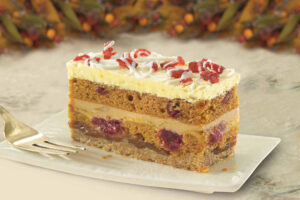 All the flavors of fall...pumpkin, cranberry and spice.