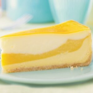 Passion Mango Cheesecake Slice