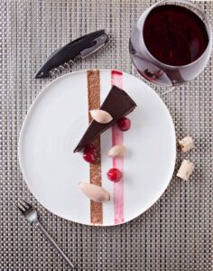 Flourless Chocolate Cake and Red Wine