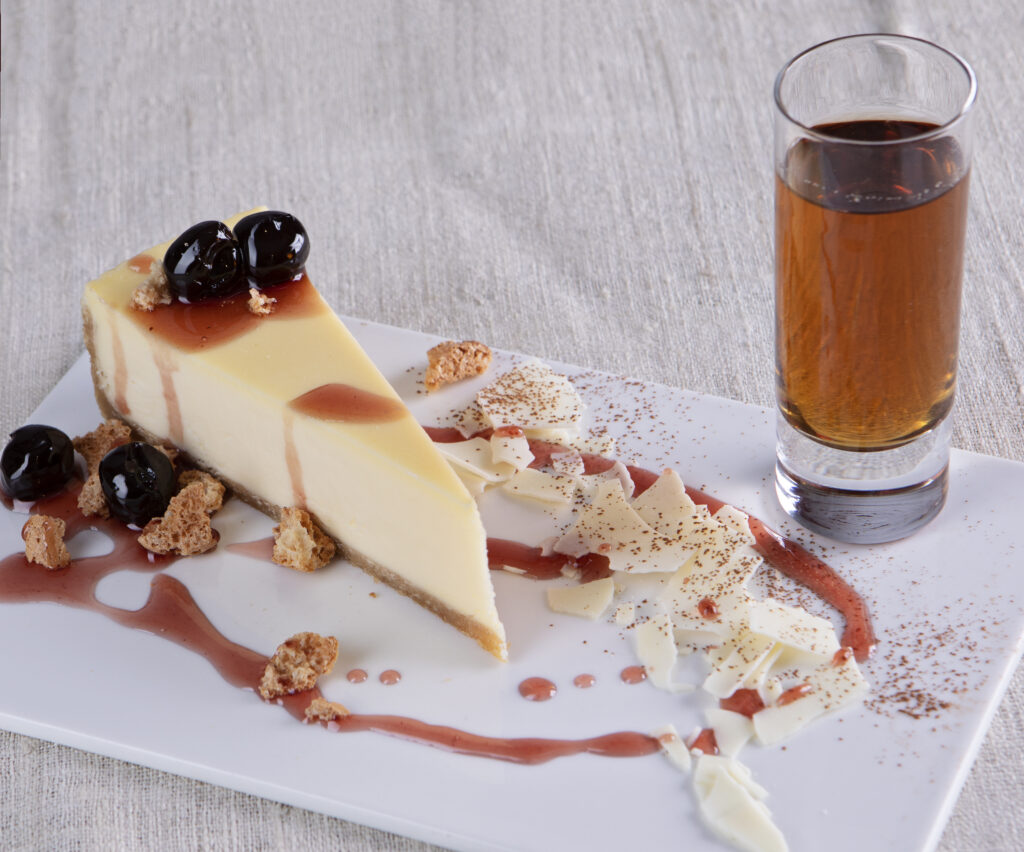 Amarena Cherry & Amaretto Cheesecake Sweet Street Desserts