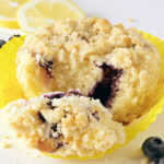 Individual Lemon Blueberry Crumb Cake
