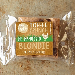 Toffee Crunch Blondie