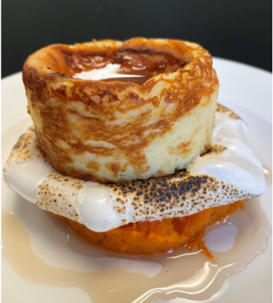 Basque Cheesecake Sweet Potato Souffle