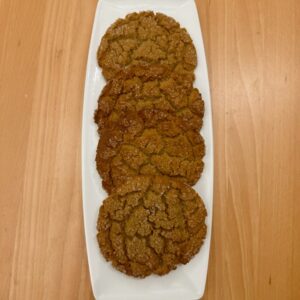 Ginger Gluten Free Vegan Cookie