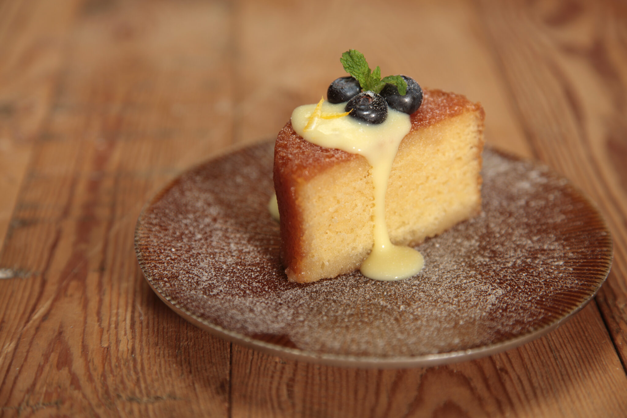 Brown Butter Cake with Lemon Curd & Berries Sweet Street Desserts