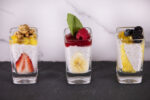 View 3668 Scoopables Chia Pudding 3 Shot Glasses White1