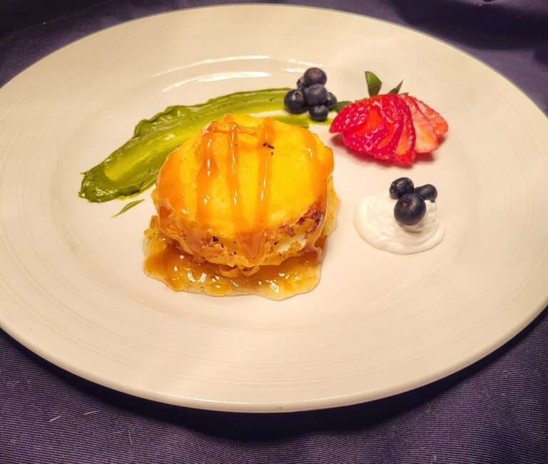 Yuzu Cheesecake Tempura