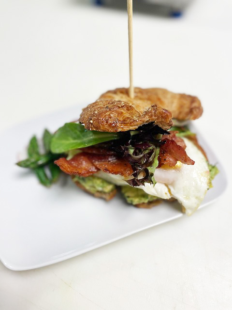 croissant sandwich