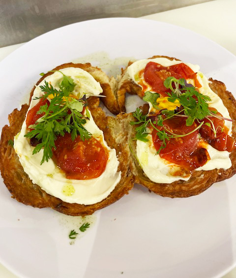 Brunch Croissant Toast