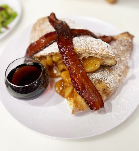 Scoopable Breakfast Calzone