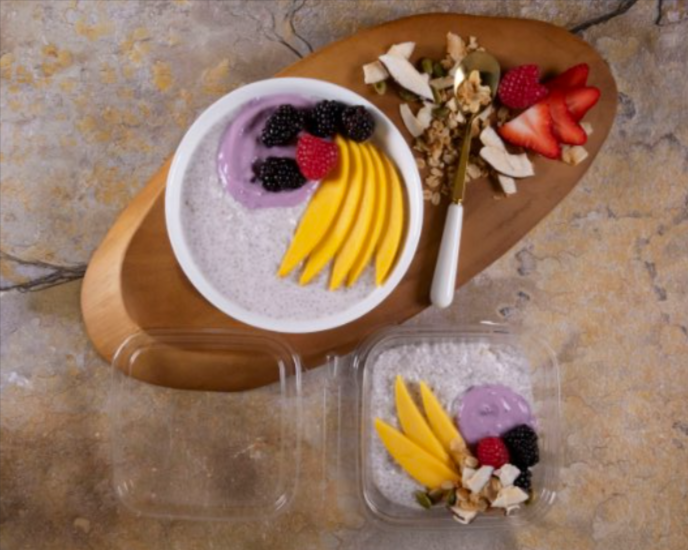 Sunrise Scoopable Chia Bowl