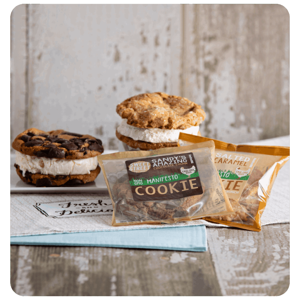 Individually wrapped desserts for recreation and entertainment.