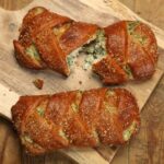 View Spinach Feta Handcrafted Pretzel