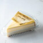 View Single Serve New York Cheesecake Clam Shell To Go Packaging with Repack Label