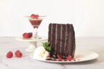 View Five High Chocolate Cake & French Martini