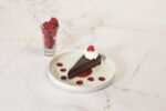 View Flourless Chocolate Torte & Raspberries