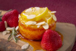 View Olive Oil Citrus Cake Plating