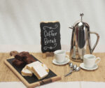 View Coffee Break Brownie & Lemon Bars w coffee cups and carafe